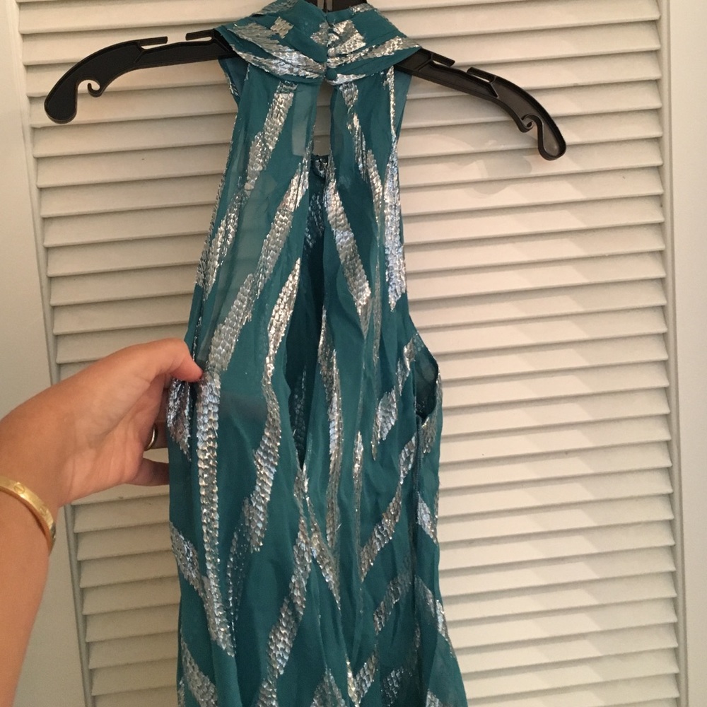 BNWOT Gorgeous Robbi and Nikki SILK! halter
